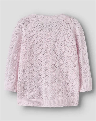Name it - NBFJenny Strik Cardigan - Cradle Pink